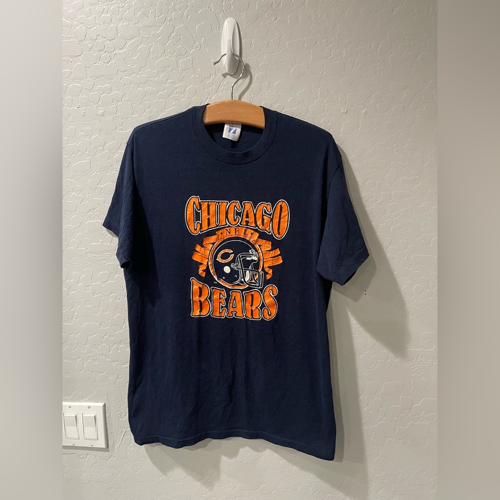 Vintage Logo‎ 7 Chicago Bears Logo SS Shirt Size Medium